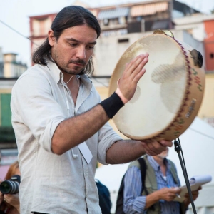 Gianluca Mercurio live a La Notte della Tammorra.