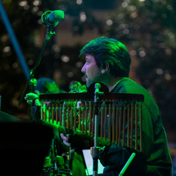 Live con M'Barka Ben Taleb. Foto by Claudia Nappi.