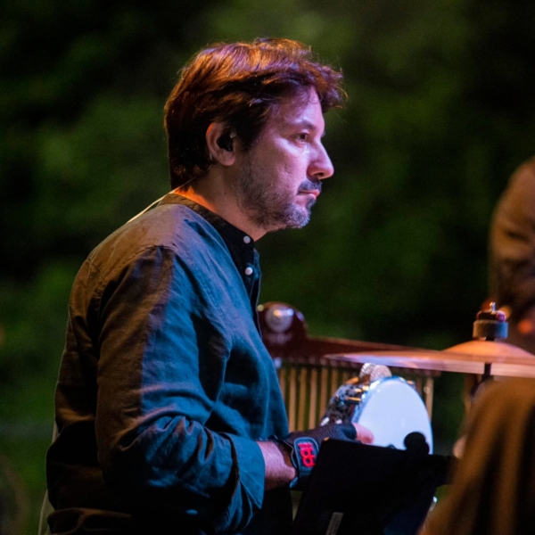 Live con M'Barka Ben Taleb. Foto by Claudia Nappi.