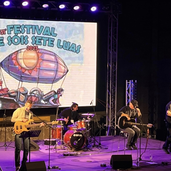 Live con Carlo Faiello a Lisbona per Sete Sois Sete Luas Festival.