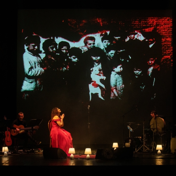 Live con Fiorenza Calogero al Teatro Trianon Viviani per Vico Viviani