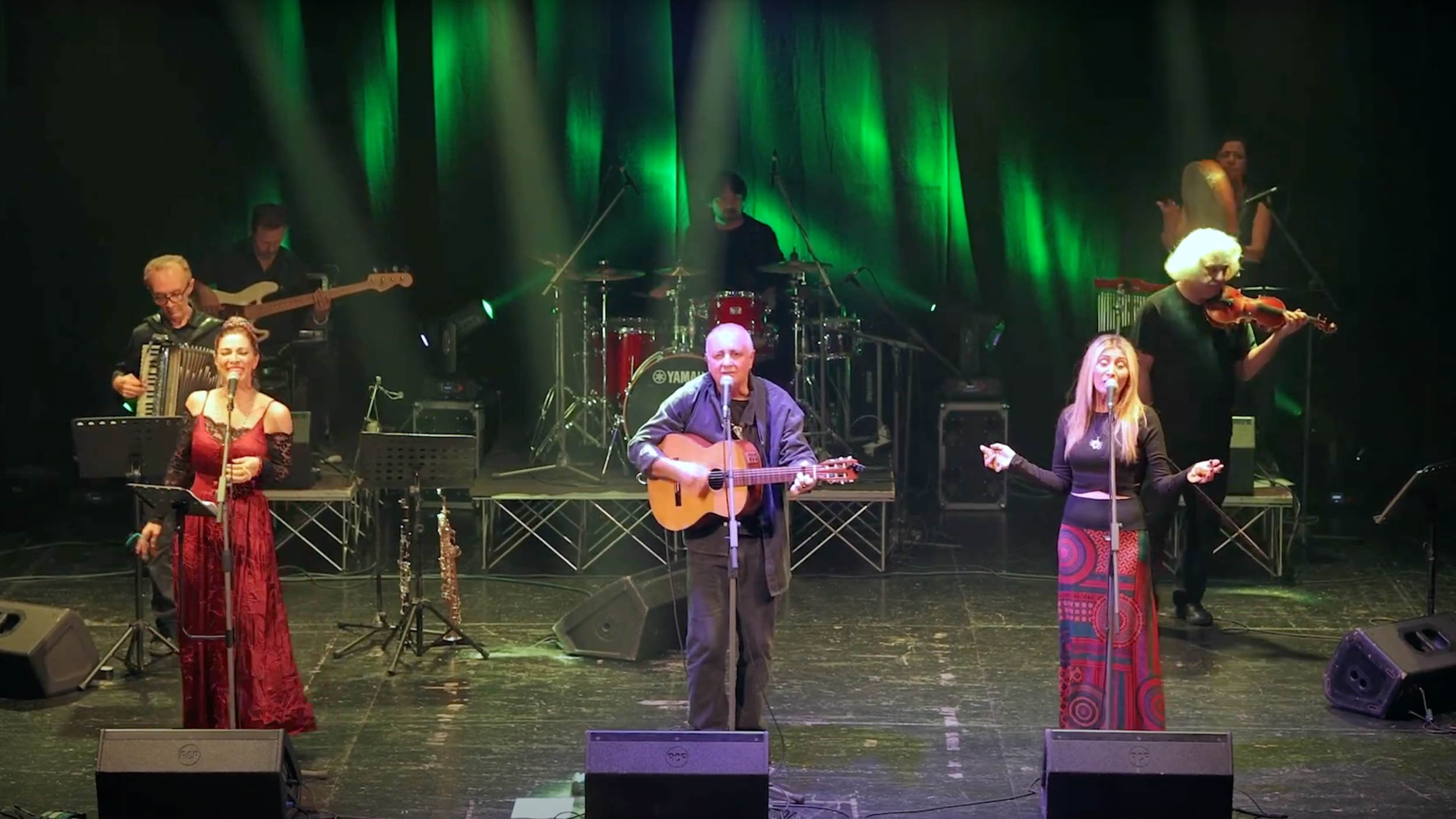 Live con Fiorenza Calogero, La Notte della Tammorra